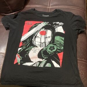 DC Comics Black and Red Suicide Squad Tee
